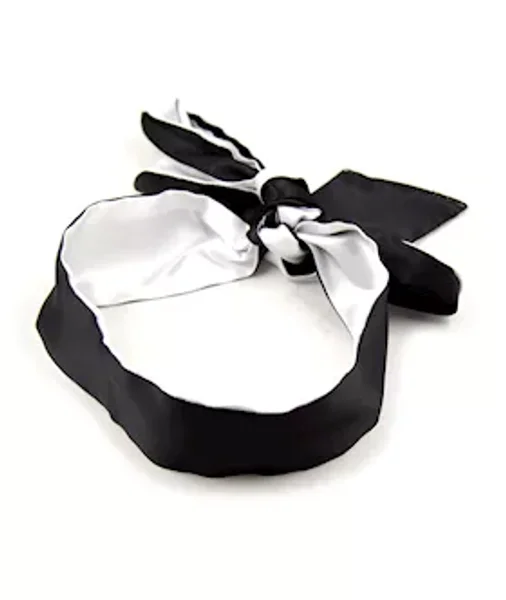 Reversible Lovers Blindfold  - White — image 2 of 3