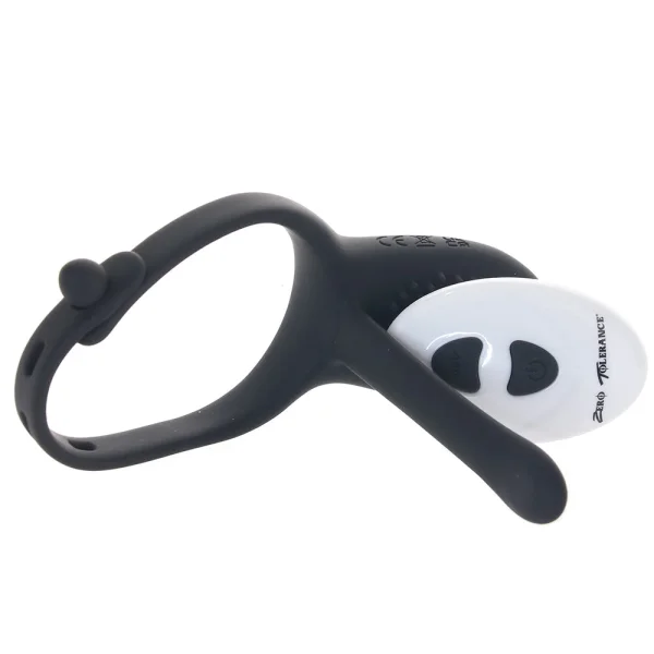 Zero Tolerance Mr. Tickler Vibrating Waterproof Rechargeable Silicone Cock Ring With Remote