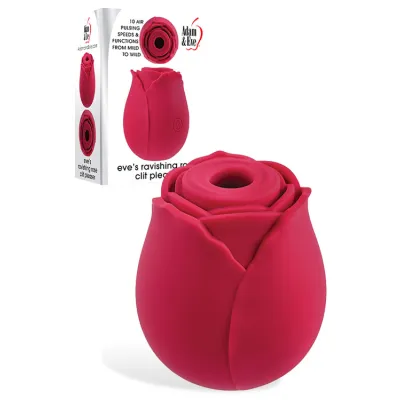 Adam and Eve 3 Ravishing Rose Air Pulse Clitoral Pleaser