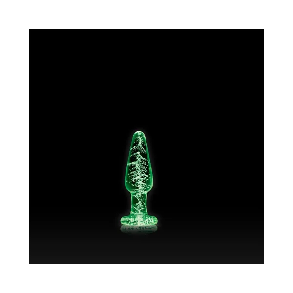 Firefly Glass Tapered Plug Medium Clear