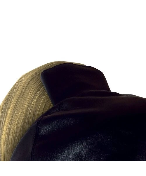 Ouch! Xtreme Open Mouth & Eyes Hood with Blonde Ponytail