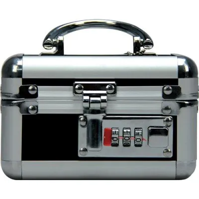 Simple And True Small Lock Chest Black