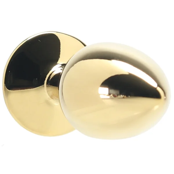 Ouch! Green Round Gem Gold Plug