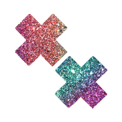 Neva Nude Pasty X Factor Glitter Multicolor