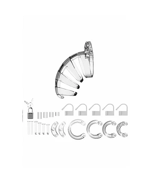 Model 02 - Chastity - Cock Cage - Transparent