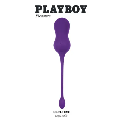 Double Time Kegel Balls Dark Purple