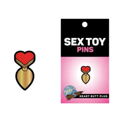 Sex Toy Pin Heart Butt Plug