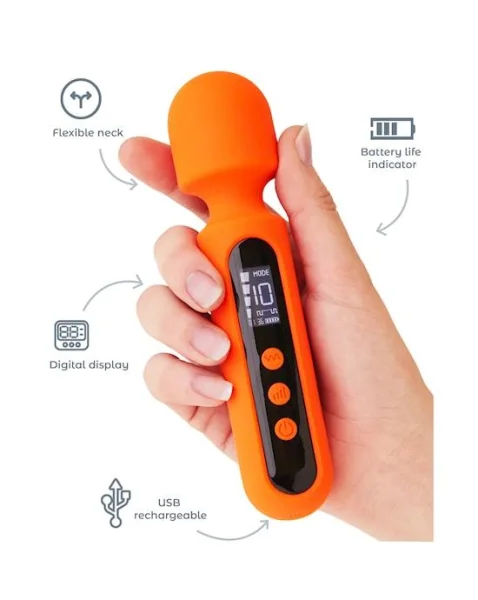 Share Satisfaction Ema Mini Digital Wand - 6.7 Inch