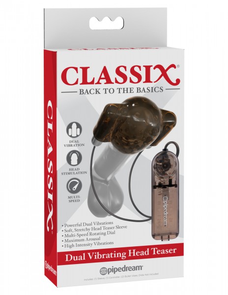 Dual Vibrating Penis Head Teaser