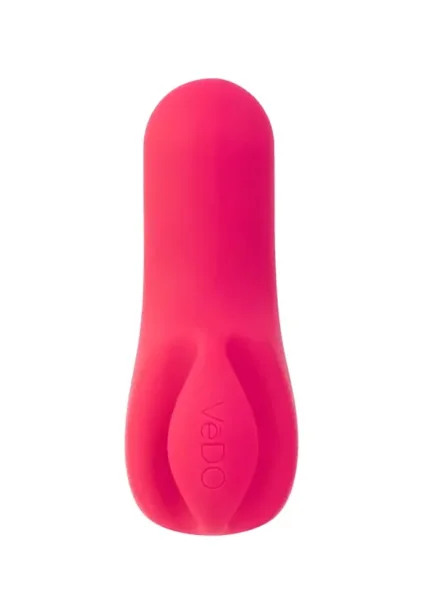 NEA Rechargeable Silicone Waterproof Vibrating Finger Bullet  by VeDO - Deep Purple