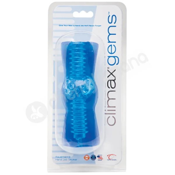 Climax Gems Aquamarine Hand Job Stroker