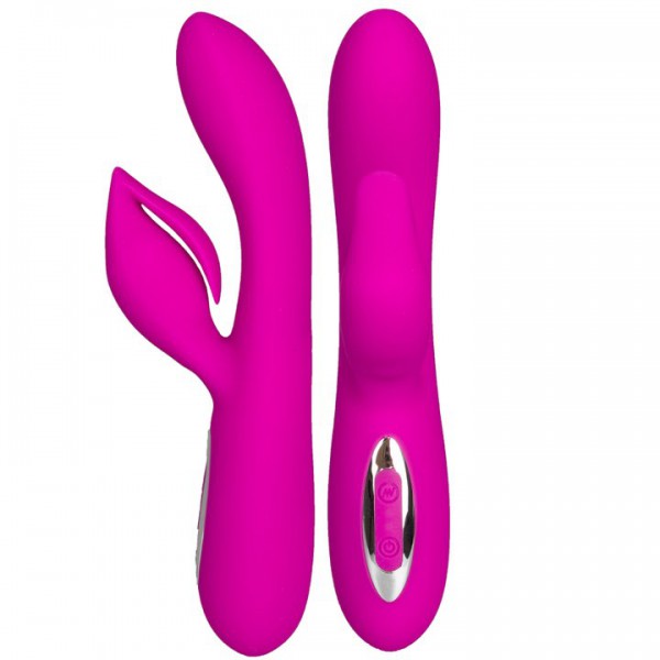 Bondara Magenta 10 Function Clit-Flicking G-Spot Rabbit Vibrator — image 4 of 6