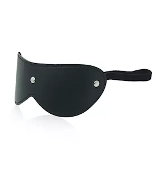 Basic Leather Blindfold - Black — image 3 of 3