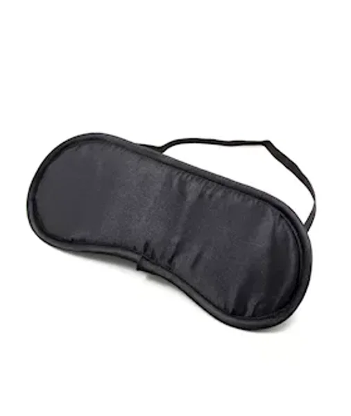 Basic Satin Blindfold - Black — image 5 of 6