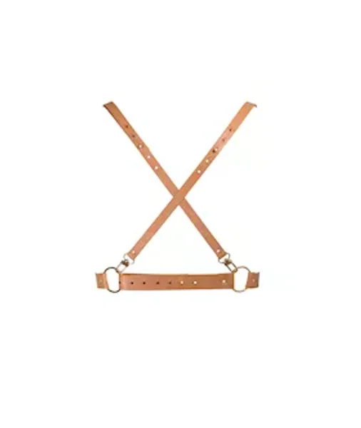 Bijoux Indiscrets Maze X Harness - Brown — image 9 of 10
