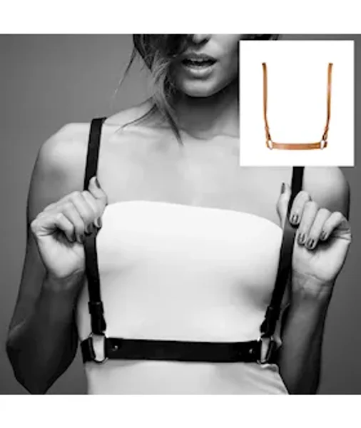 Bijoux Indiscrets Maze X Harness - Brown — image 6 of 10
