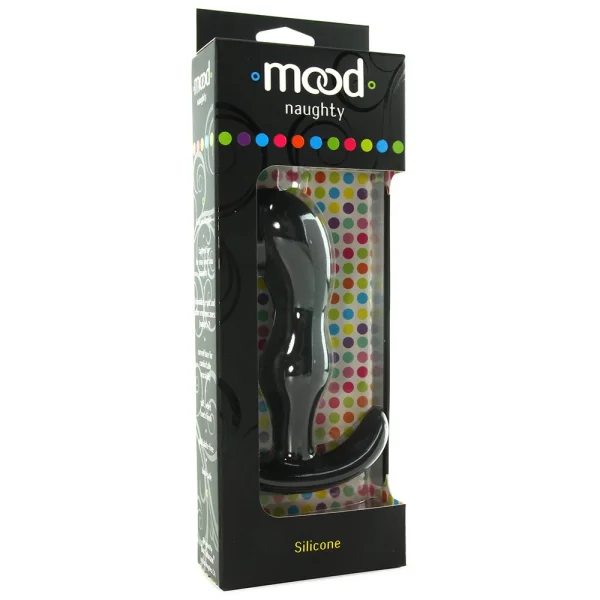 Mood Naughty 2 X-Large Silicone Butt Plug by Doc Johnson - Black