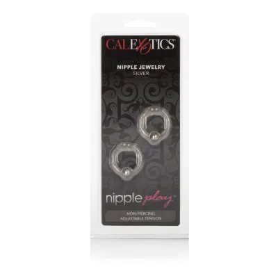 Nipple Play Sticker Silver
