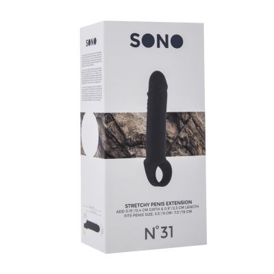No 31 Stretchy Penis Extension Black Penis Extensions