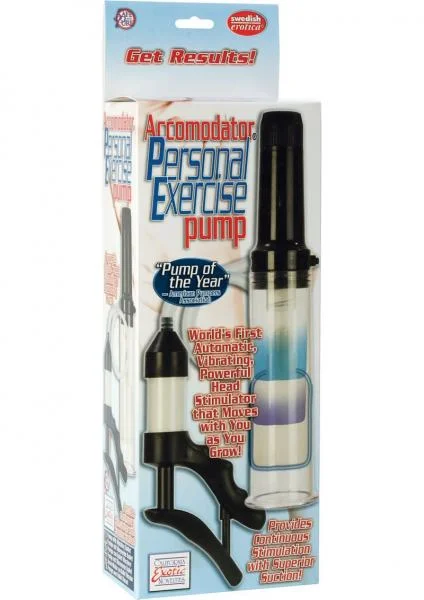 ACCOMODATOR PERSONAL EXERCISE PUMP VIBRATING MULTISPEED7.5 INCH CLEAR — image 4 of 4