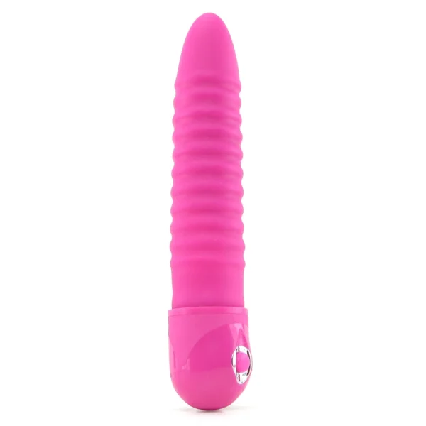 Waterproof Power Stud Ribbed Vibe - Pink