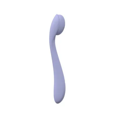 G Spot Vibrators Loveline Juicy 10 Speed Flexible Vibe Sealed Silicone Rechargeable Submersible Lavender