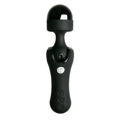 Small Tilting Wand Vibrator Black