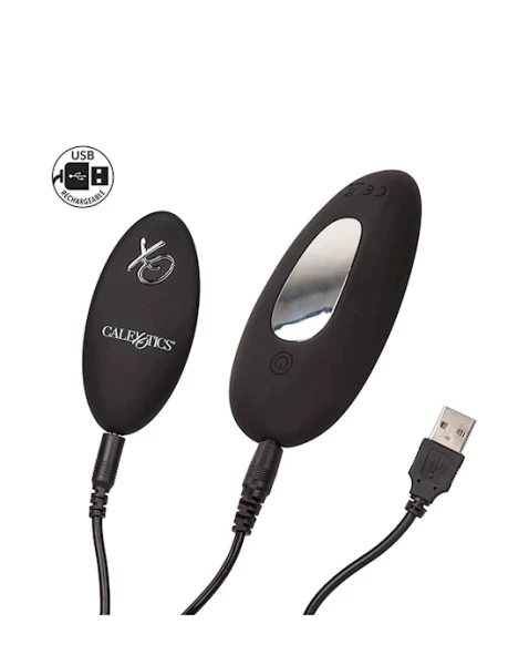 Silicone Remote Panty Pleaser - Black