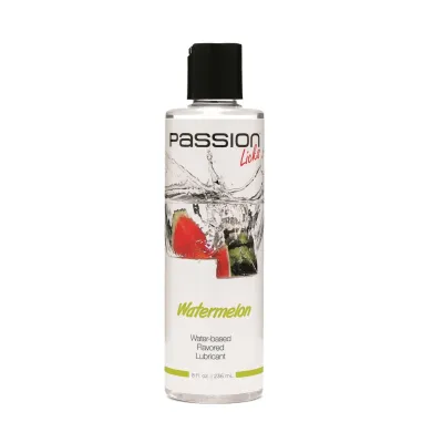 Passsion Licks Watermelon Water Based Flavored Lubricant 8 Fl Oz 236 ml