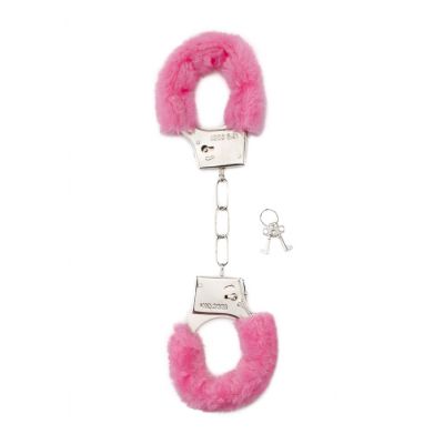 Furry Handcuffs Pink BDSM Handcuffs