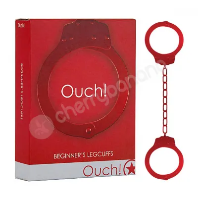 Ouch Red Beginner s Legcuffs