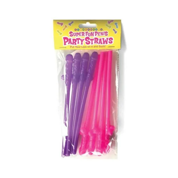 Super Fun Penis Party Straws