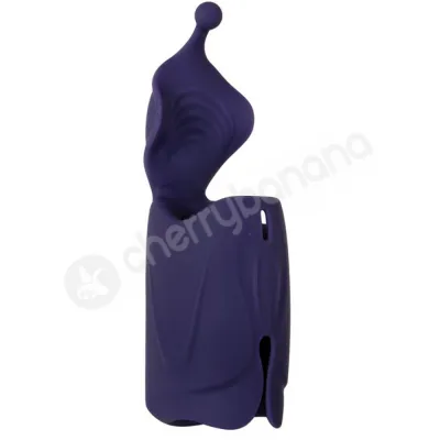 Zero Tolerance Different Strokes Blue Silicone Vibrating Stroker