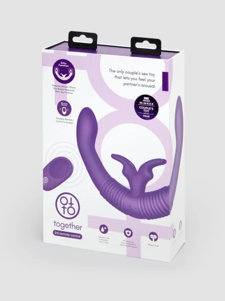 Together Toy Remote Control Dual Motor Couple's Rabbit Vibrator