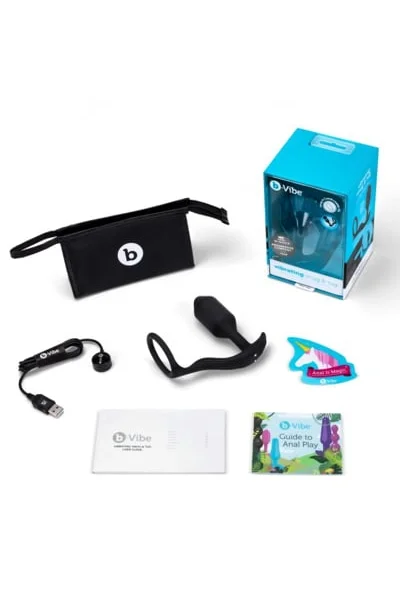b-vibe Vibrating Snug & Tug - Medium