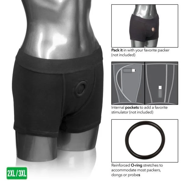 Packer Gear Black Boxer Brief Harness XL/2XL — image 12 of 15