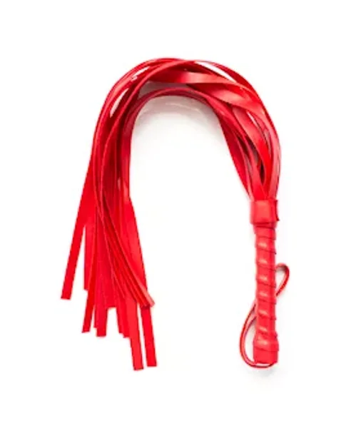 Fine Line Flogger - Red — image 3 of 4