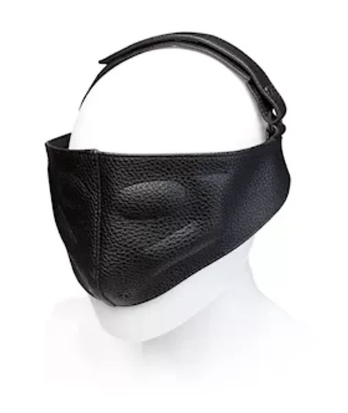Leather Blinding Mask - Black — image 2 of 2