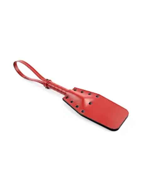Saffron Studded Spanker - Red / Black — image 7 of 10