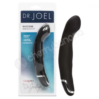 Dr Joel Kaplan Black Silicone Smooth P Vibrator