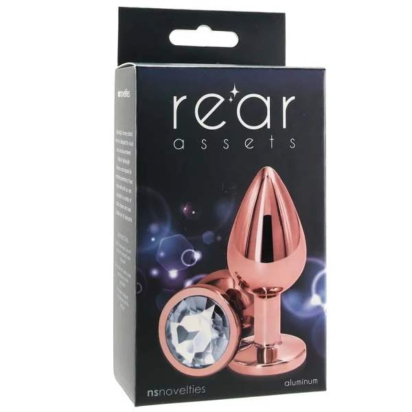 Rear Assets Rose Gold Medium Clear