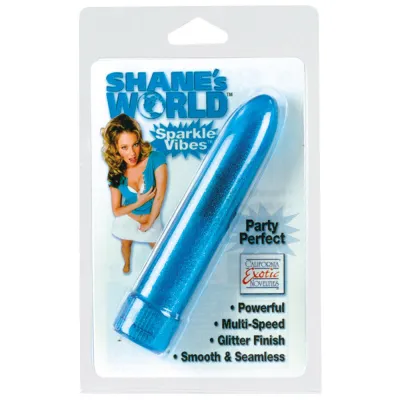 California Exotic Shane s World Sparkle Vibes Blue