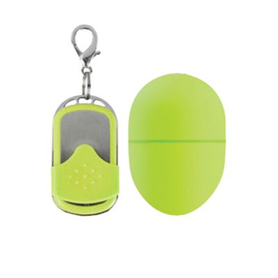 Small Remote Control Vibrating Egg 10 Speeds Green