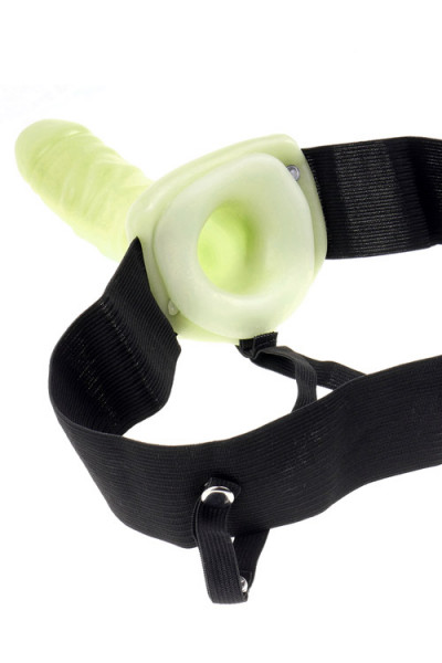Pipedream Beginner's Glow in the Dark Hollow Strap-On 