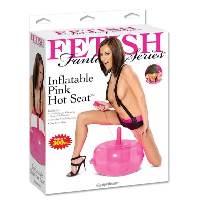 Inflatable Hot Seat Sex Machine Pink