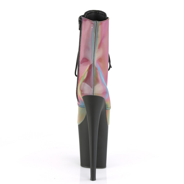 8 inches Heel, 4 inches PF Lace-Up Front Ankle Boot, Side Zip — image 4 of 8