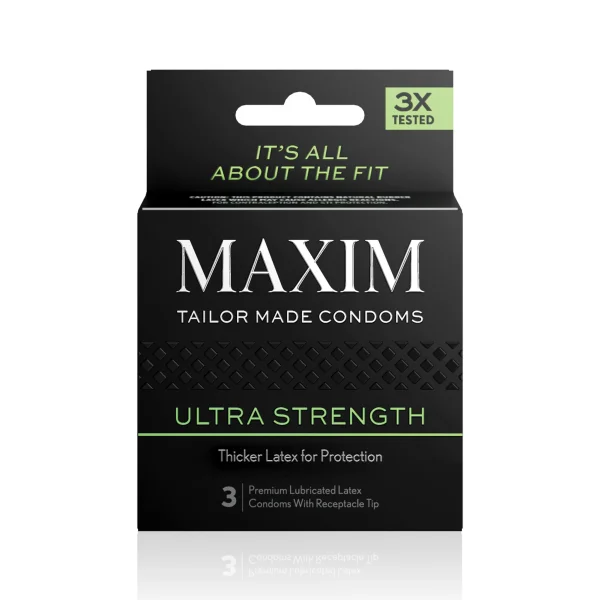MAXIM Ultra Strength Condoms - 3PK