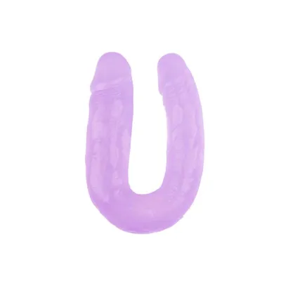 Jurgen Double Penetration Dildo Purple 14 Inch