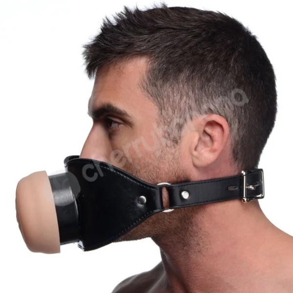 Master Series Pussy Face Oral Sex Adjustable Fuckable Mouth Gag