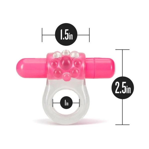 Play With Me Teaser Vibrating C-ring Pink